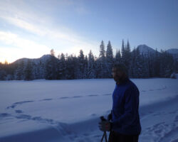 Sunrise ski