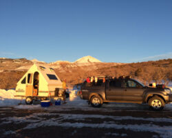 Camping in the La Sal mountains